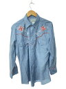 【中古】H BAR C◆60-70s/ウェスタンシャツ/USA製/内タグ擦れ/長袖シャツ/IDG【メンズウェア】(4)