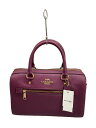 【中古】COACH◆ローワン・サッチェル_ピンク/--/PUP【バッグ】