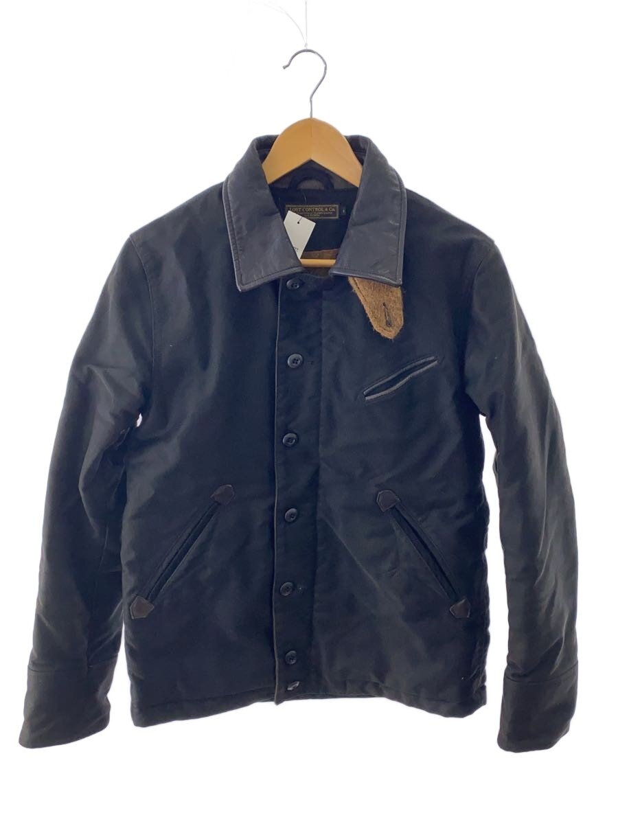 【中古】LOST CONTROL◆ジャケット/1/コットン/BLK/L10F3-4008B【メンズウェア】