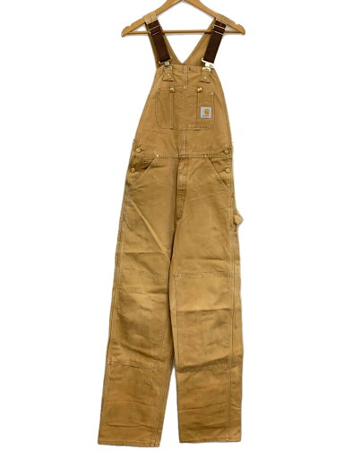 【中古】Carhartt◆DUCK BIB OVERALL/オーバーオール/ダック/コットン/CML/無地【メンズウェア】 【中古】Carhartt◆DUCK BIB OVERALL/オーバーオール/ダック/コットン/CML/無地【メンズウェア】