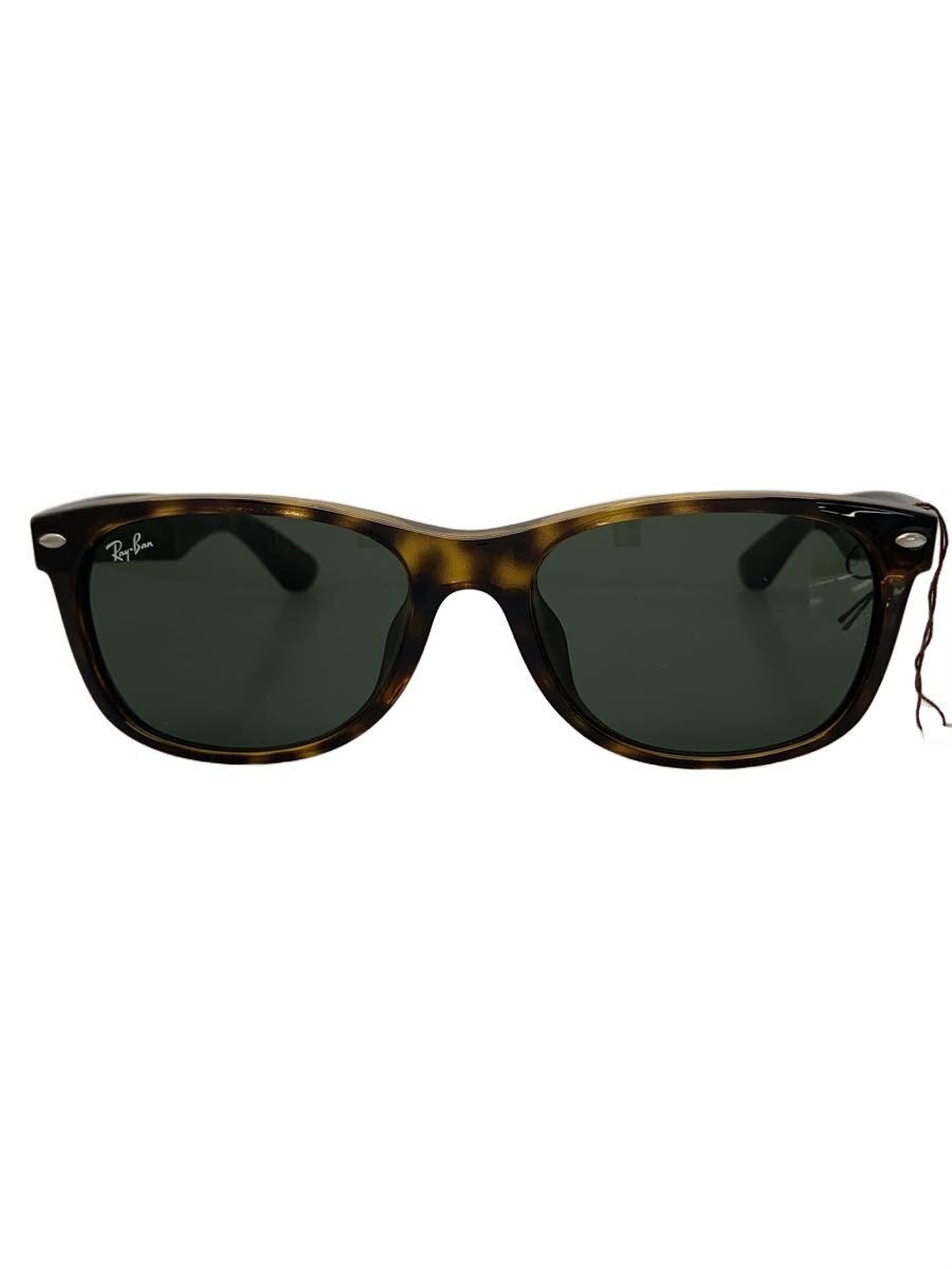 【中古】Ray-Ban◆サングラス/ウェリントン/プラスチック/BLK/メンズ/RB2132【服飾雑貨他】