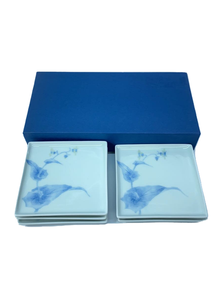 【中古】和光◆皿/5点セット/WHT/有田焼【キッチン用品】