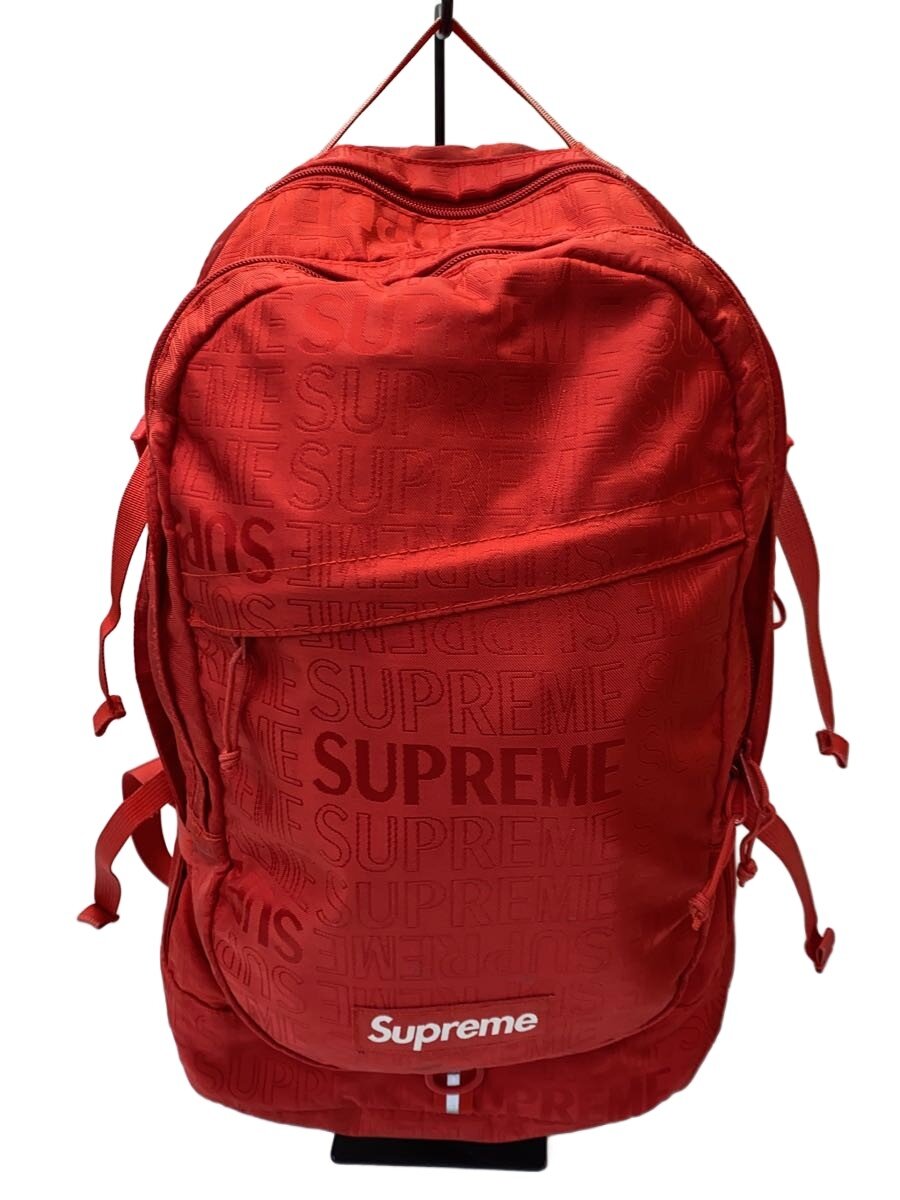SUPREME - 【中古】Supreme◆リュック/--/RED【バッグ】