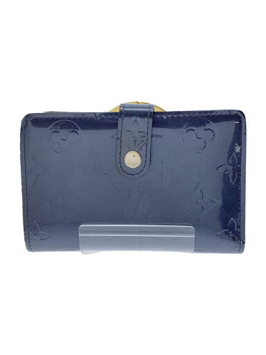 【中古】LOUIS VUITTON◆ポルト・モネ・ビエ・ヴィエノワ_モノグラム・ヴェルニ_NVY/エナメル/NVY/レディース【服飾雑貨他】 【中古】LOUIS VUITTON◆ポルト・モネ・ビエ・ヴィエノワ_モノグラム・ヴェルニ_NVY/エナメル/NVY/レディース【服飾雑貨他】