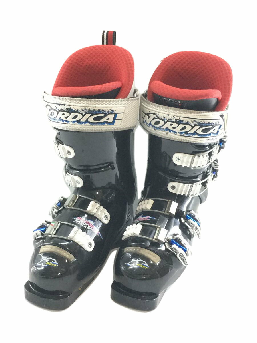 【中古】NORDICA◆スキーブーツ/--/BLK/ジュニア//【スポーツ】