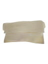 【中古】PLEATS PLEASE ISSEY MIYAKE◆pleated shoulder bag/ポリエステル/CRM/PP94-AG591【バッグ】