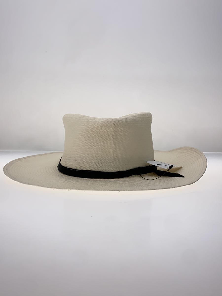 STETSON◆ストローハット/--/CRM/無地/メンズ