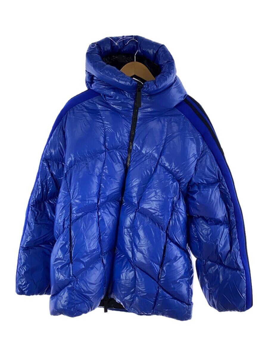 【中古】MONCLER◆ダウンジャケット/3/ナイロン/ブルー/I209S1A00012【メンズウェア】