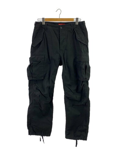 【中古】Supreme◆カーゴパンツ/32/コットン/BLK/無地//【メンズウェア】 【中古】Supreme◆カーゴパンツ/32/コットン/BLK/無地//【メンズウェア】