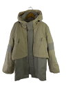 【中古】hatra◆コート/2/ポリエステル/クリーム/htr_a20_OU05【メンズウェア】