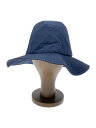 【中古】KIJIMA TAKAYUKI◆ハット/--/コットン/NVY/無地/レディース/161114【服飾雑貨他】
