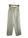 【中古】NEON SIGN◆Albinism wide denim slacks/ボトム/42/デニム/IDG/無地/N1582【メンズウェア】