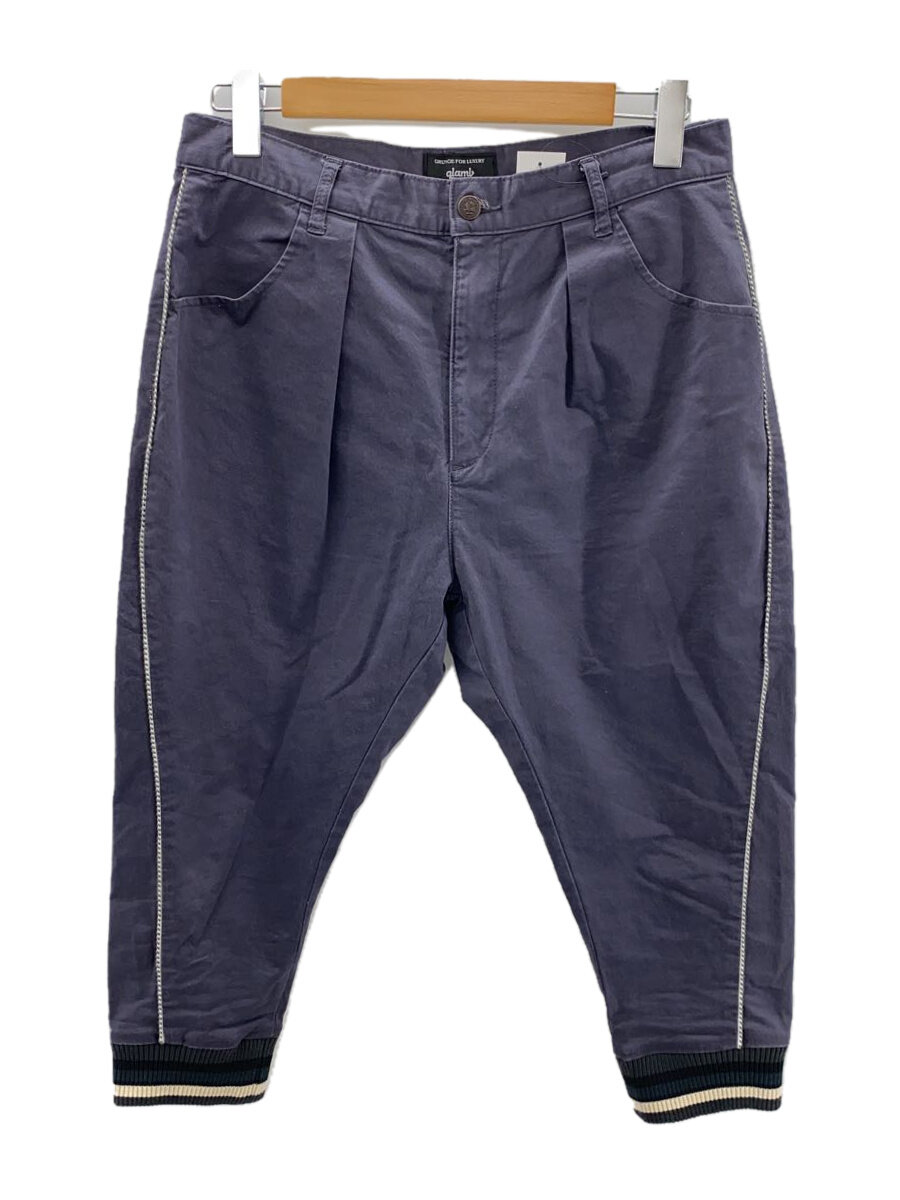 【中古】glamb◆グラム/ボトム/2/コットン/IDG/GB0318/P08/Martis cropped pants【メンズウェア】
