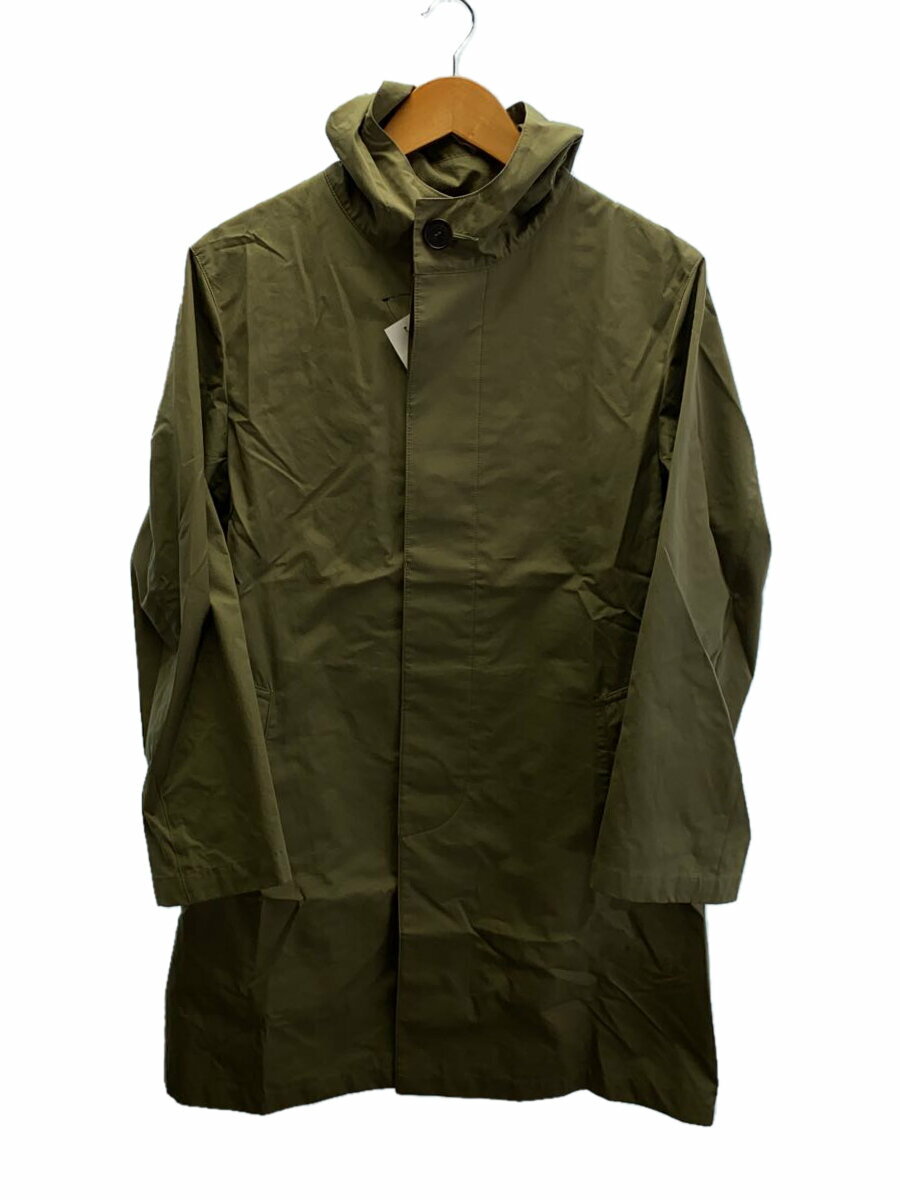 【中古】MACKINTOSH LONDON◆フーデッドステンカラーコート/38/コットン/カーキ/G1C82-700-75/フーデッドコート【メンズウェア】