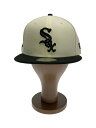 【中古】NEW ERA◆ホワイトソックス/キャップ/7 5/8/ポリエステル/BLK/メンズ【服飾雑貨他】(4)