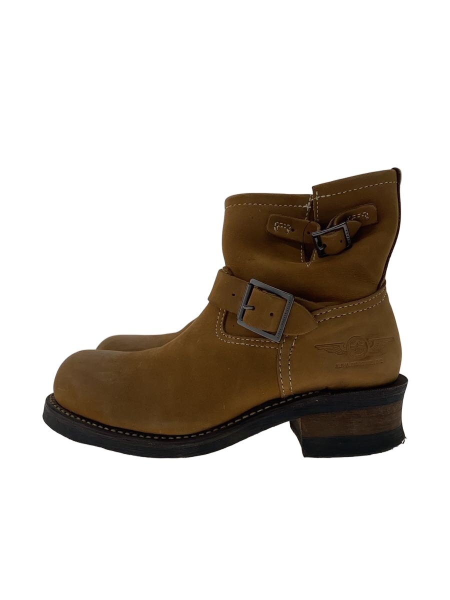 【中古】ALPHA INDUSTRIES◆エンジニアブーツ/L/BEG/70014//【シューズ】