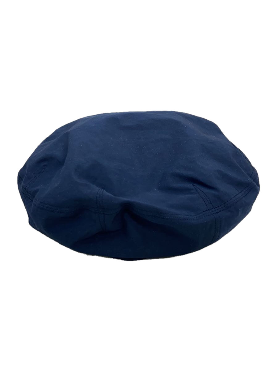 【中古】Porter Classic◆PC WEATHER COLLECTION BERET/ベレー帽/L/ポリエステル/NVY/無地/メンズ【服飾雑貨他】