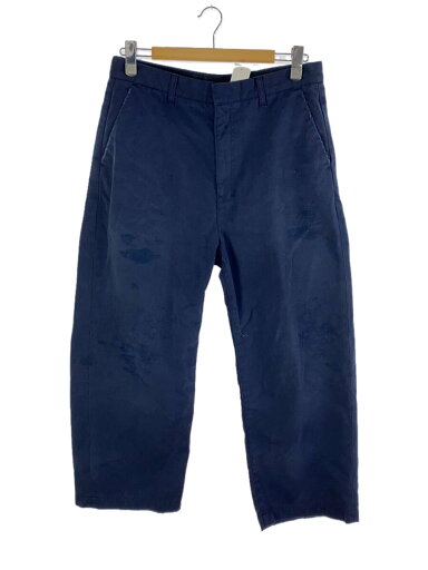 【中古】ANCELLM◆ストレートパンツ/2/コットン/NVY/無地/ACW-07/WISM 別注 WIDE CHINO PANTS【メンズウェア】 【中古】ANCELLM◆ストレートパンツ/2/コットン/NVY/無地/ACW-07/WISM 別注 WIDE CHINO PANTS【メンズウェア】