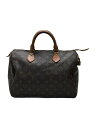 【中古】LOUIS VUITTON◆2)スピーディ30_モノグラム・キャンバス_BRW/PVC/ブラウン/モノグラム/M41526【バッグ】