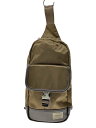 【中古】PORTER◆sacs bar/ショルダーバッグ/PVC/KHK/無地【バッグ】