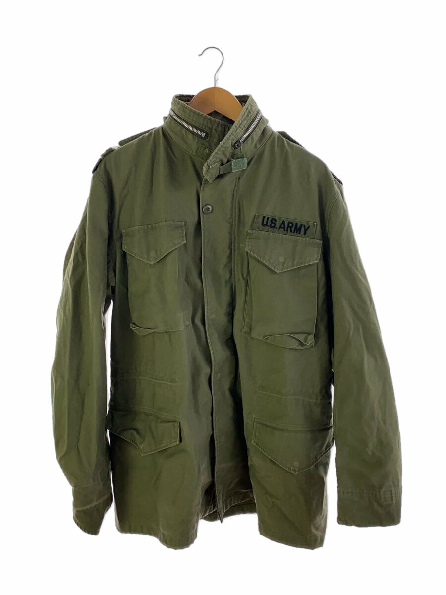 【中古】US.ARMY◆ミリタリージャケット/M/コットン/KHK/無地/8405-782-2940//【メンズウェア】