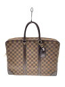 【中古】LOUIS VUITTON◆ブリーフケース/PVC/BRW【バッグ】