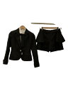 【中古】Catherine Cottage◆スーツ/160cm/ポリエステル/BLK/無地【キッズ】