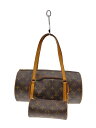 【中古】LOUIS VUITTON◆2)パピヨン30_モノグラム・キャンバス_BRW/PVC/BRW【バッグ】