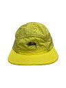【中古】STUSSY◆キャップ/--/ナイロン/YLW/メンズ/132932【服飾雑貨他】(4)