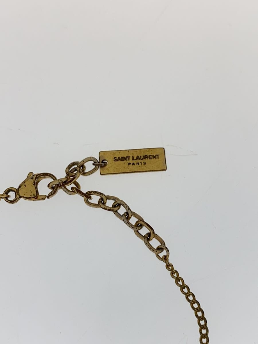 【中古】SAINT LAURENT◆ブレスレット/--/GLD/レディース/670469【服飾雑貨他】