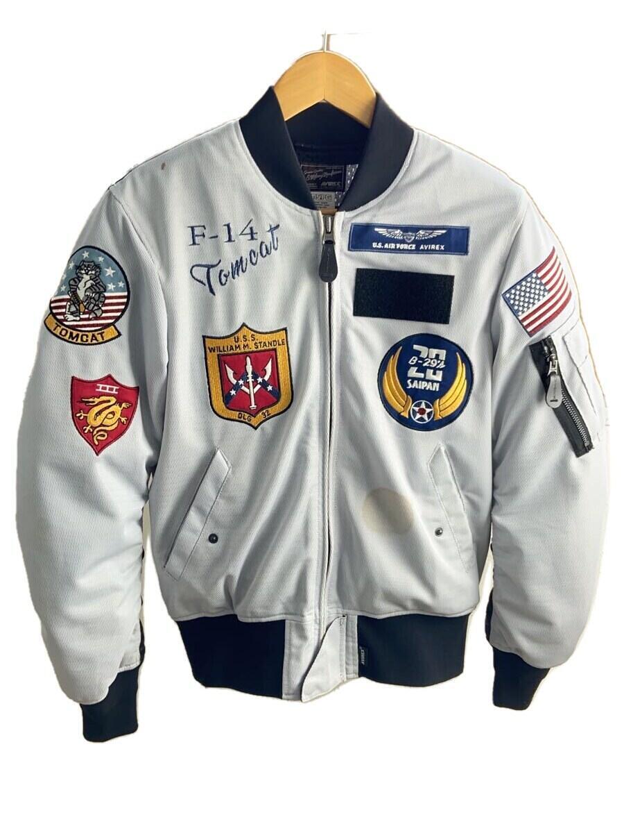 【中古】AVIREX◆スポーツウェアー/GRY【スポーツ】