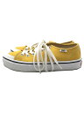 【中古】VANS◆ローカットスニーカー/25.5cm/YLW/V3840/UNION【シューズ】