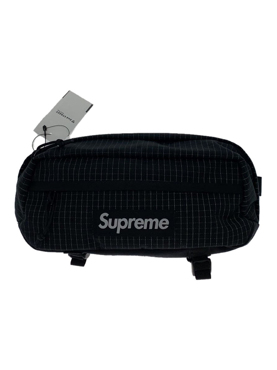 SUPREME - 【中古】Supreme◆ウエストバッグ/--/BLK/チェック//【バッグ】
