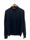 【中古】TAKAHIROMIYASHITA TheSoloist.◆20AW/タートルネック/ニット/セーター(薄手)/48/ウール/BLK/0012aaw20【メンズウェア】