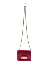 【中古】FURLA◆ショルダーバッグ/--/PNK/無地【バッグ】