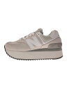【中古】NEW BALANCE◆ローカットスニーカー/22cm/ホワイト/WL574ZSC【シューズ】