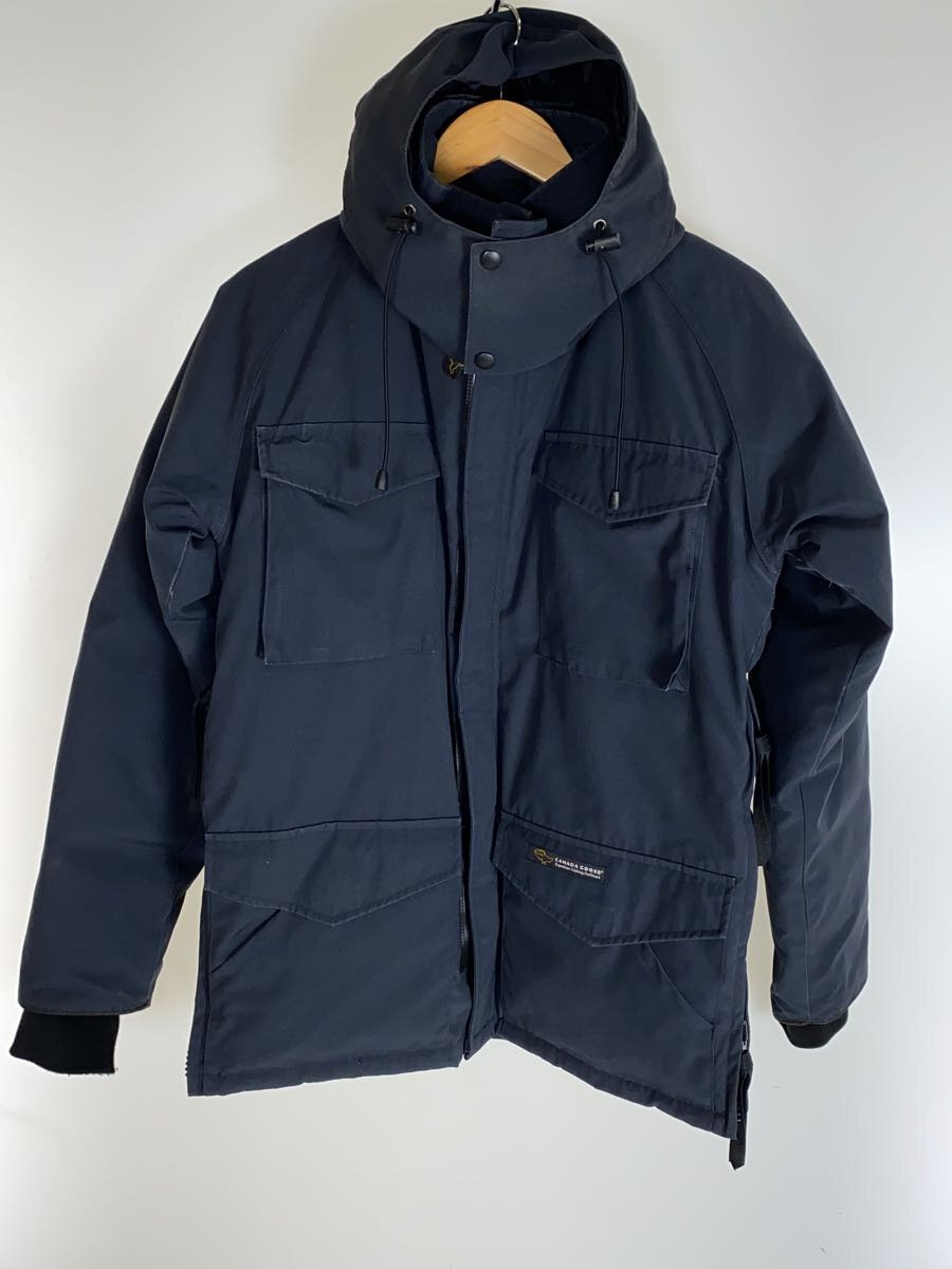【中古】CANADA GOOSE◆ダウンジャケット/XS/ポリエステル/BLK/無地/68F8490//【メンズウェア】