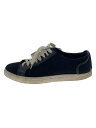 【中古】JACK ROSE◆ローカットスニーカー/--/BLK【シューズ】(4)