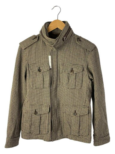 【中古】Paul Smith◆ジャケット/S/ウール/CML/総柄/MK.273306【レディースウェア】 【中古】Paul Smith◆ジャケット/S/ウール/CML/総柄/MK.273306【レディースウェア】