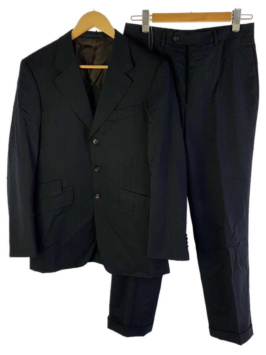 【中古】Paul Smith◆スーツ/L/ウール/NVY/ストライプ/SS-MX-324/4【メンズウェア】