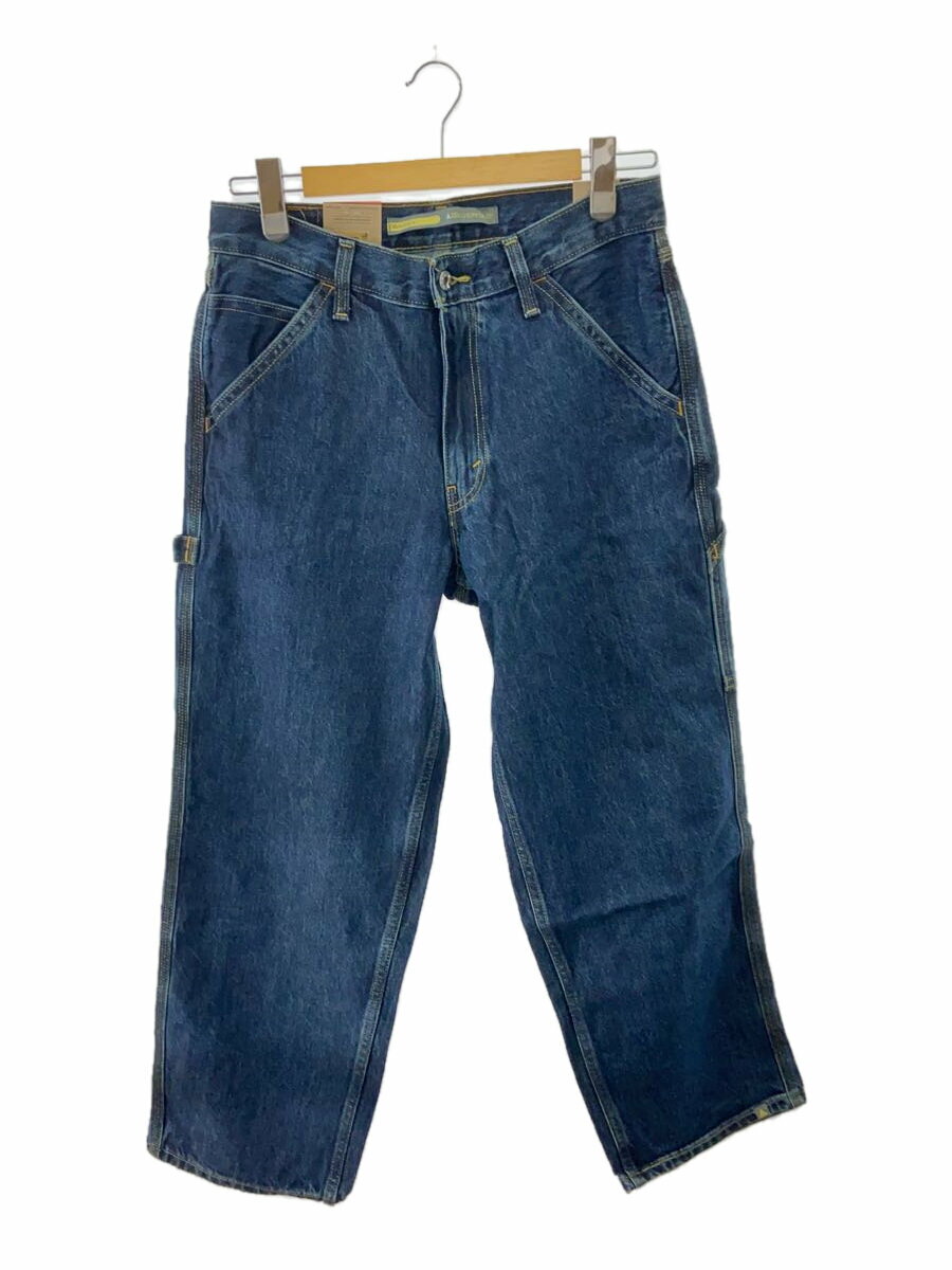 【中古】Levi’s SilverTab◆バギーカーペンター/ストレートパンツ/30/デニム/IDG/無地/PC9-A7489-0005【メンズウェア】