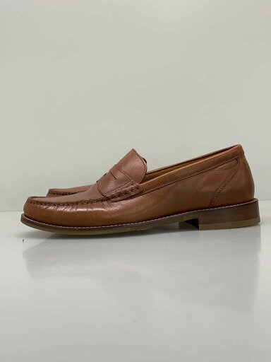 【中古】COLE HAAN◆ローファー/US7.5/BRW/レザー/c37104【シューズ】 【中古】COLE HAAN◆ローファー/US7.5/BRW/レザー/c37104【シューズ】