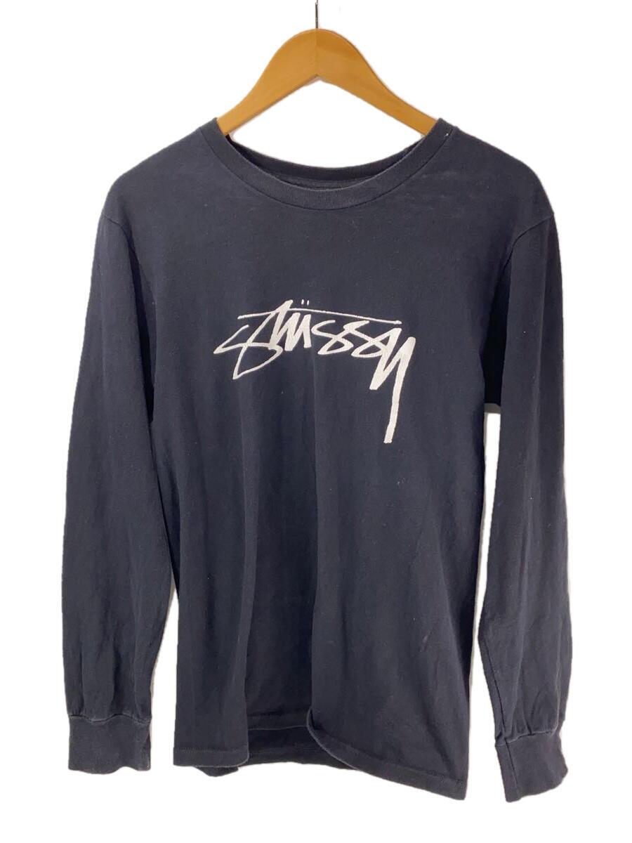 【中古】STUSSY◆長袖Tシャツ/S/コッ