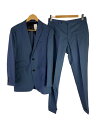 【中古】BURBERRY BLACK LABEL◆サイドベンツ/2Bスーツ/背抜/40/ウールシルク/BLU【メンズウェア】(4)