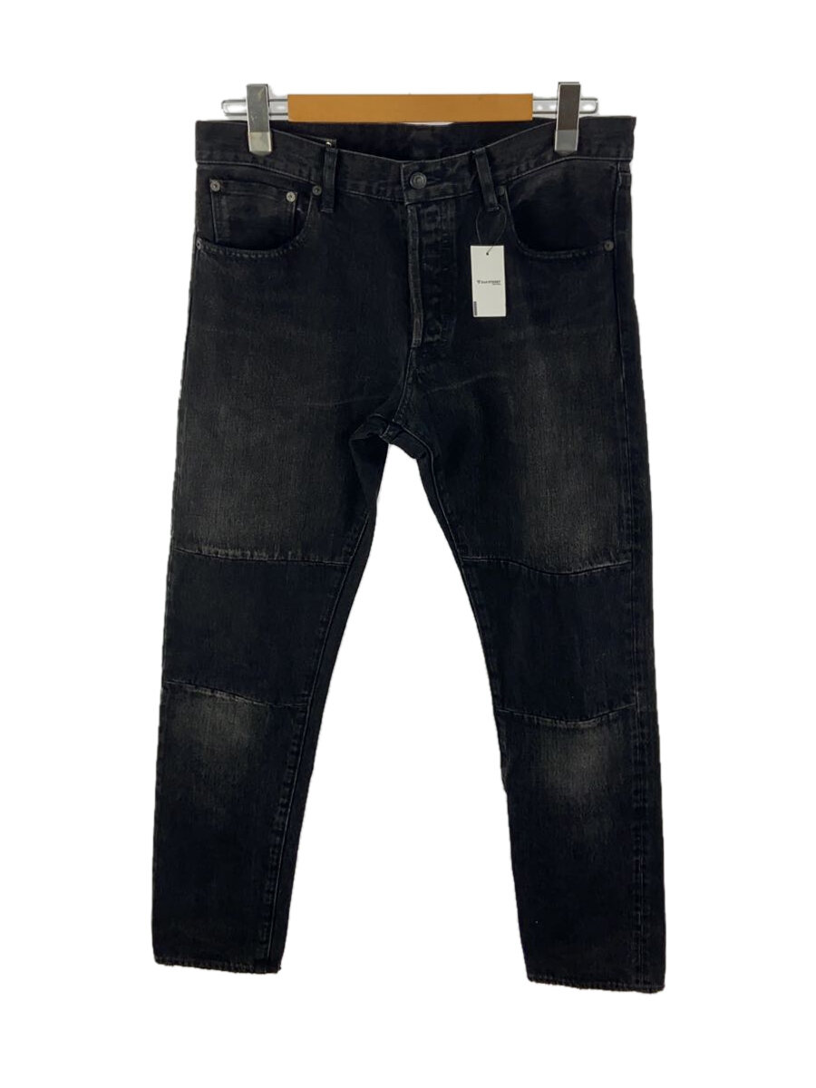 【中古】MINEDENIM◆ボトム/--/コットン/BLK【メンズウェア】