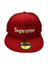 yÁzSupreme20SS SIM Metallic Box Logo Cap/Lbv/7 1/8/E[/RED/YyGݑz