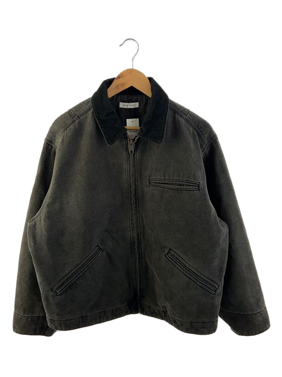 【中古】FREAK’S STORE◆襟コーデュロイ切替デニムブルゾン/M/デニム/BLK/1051248901914【メンズウェア】