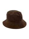 【中古】NEW ERA◆バケットハット/M/コーデュロイ/BRW/メンズ【服飾雑貨他】