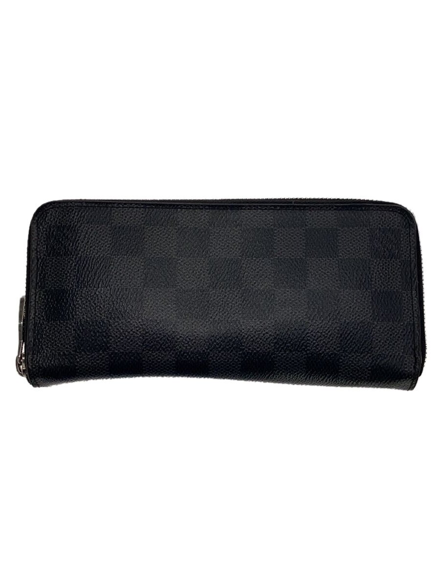 乐天商城 - 【中古】LOUIS VUITTON◆ジッピー・ウォレット・ヴェルティカル_モノグラム・エクリプス_BLK/PVC/BLK/メンズ【服飾雑貨他】