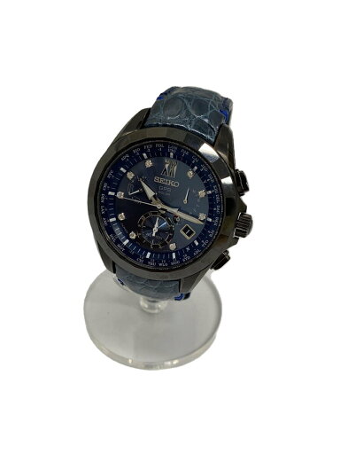 【中古】SEIKO◆ソーラー腕時計/アナログ/BLU/8X53-0AN0-2【服飾雑貨他】 【中古】SEIKO◆ソーラー腕時計/アナログ/BLU/8X53-0AN0-2【服飾雑貨他】